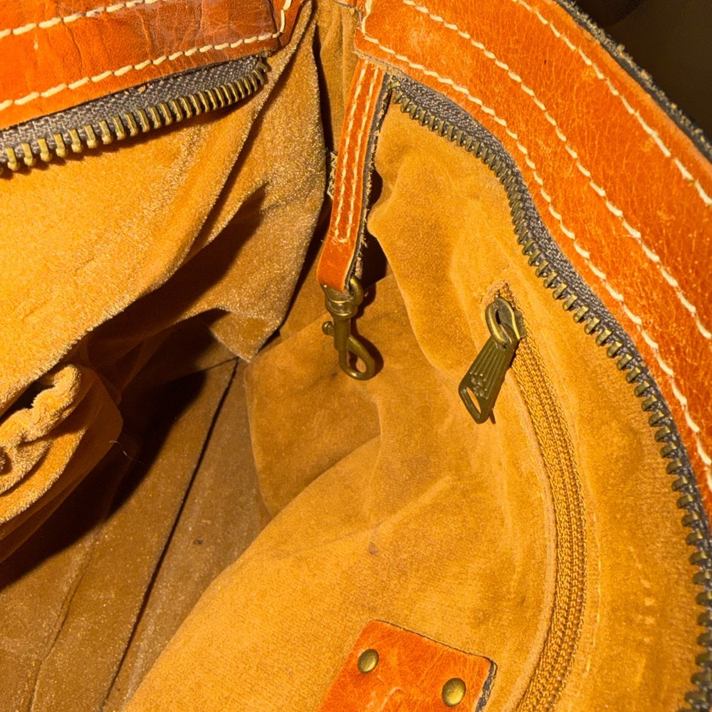 Patricia Nash Tan Leather Tote - Picture 10 of 16
